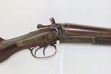 “MACHINE MADE” BELGIAN 12 Gauge Double Barrel SxS HAMMER Shotgun C&R Turn of the Century Import from Belgium - 15 of 18