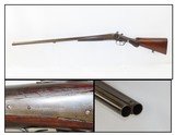 “MACHINE MADE” BELGIAN 12 Gauge Double Barrel SxS HAMMER Shotgun C&R Turn of the Century Import from Belgium - 1 of 18