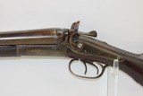 “MACHINE MADE” BELGIAN 12 Gauge Double Barrel SxS HAMMER Shotgun C&R Turn of the Century Import from Belgium - 4 of 18