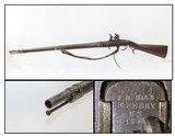 USS VINCENNES 1834 US HARPERS FERRY ARMORY Hall Model 1819 FLINTLOCK RifleInscribed with the Name of Famous Sloop of War! - 1 of 18