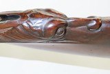 1847 SPANISH Carved, Engraved PERCUSSION SxS DOUBLE BARREL Shotgun Wonderfully Ornate with Presentation Inscription - 7 of 19