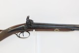 1847 SPANISH Carved, Engraved PERCUSSION SxS DOUBLE BARREL Shotgun Wonderfully Ornate with Presentation Inscription - 16 of 19