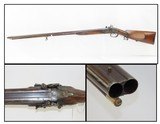 German ANSCHUTZ Zella Percussion DOUBLE BARREL Percussion Shotgun AntiqueLegendary Germanic Gunmaking Family! - 1 of 18