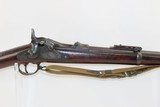.45-70 GOVT Antique US SPRINGFIELD Model 1879 INDIAN WARS TRAPDOOR Rifle
1880s Single Shot Infantry Rifle! - 3 of 20