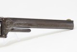 BEAUTIFULLY ENGRAVED, PEARL c1866 S&W No. 2 “OLD ARMY” .32 Rimfire Revolver Customized Post-Civil War 6-Shooter - 18 of 18