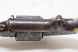 BEAUTIFULLY ENGRAVED, PEARL c1866 S&W No. 2 “OLD ARMY” .32 Rimfire Revolver Customized Post-Civil War 6-Shooter - 13 of 18