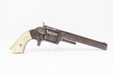 BEAUTIFULLY ENGRAVED, PEARL c1866 S&W No. 2 “OLD ARMY” .32 Rimfire Revolver Customized Post-Civil War 6-Shooter - 15 of 18