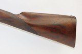 Antique W.W. GREENER Double Barrel SxS 10 Gauge Percussion HAMMER ShotgunMade Circa 1850 in Birmingham, England - 3 of 21