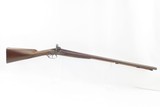 Antique W.W. GREENER Double Barrel SxS 10 Gauge Percussion HAMMER ShotgunMade Circa 1850 in Birmingham, England - 16 of 21