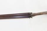 Antique W.W. GREENER Double Barrel SxS 10 Gauge Percussion HAMMER ShotgunMade Circa 1850 in Birmingham, England - 13 of 21