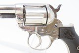 CASED Antique COLT Model 1877 LIGHTNING .38 Caliber Double Action Revolver
Nickel Ejectorless Double Action .38 Colt Made in 1883 - 8 of 25