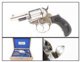 CASED Antique COLT Model 1877 LIGHTNING .38 Caliber Double Action Revolver
Nickel Ejectorless Double Action .38 Colt Made in 1883 - 1 of 25