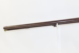 c1850s 16 Gauge Percussion SxS Shotgun by CHRISTIAN STURM of SUHL Engraved Gorgeous & Light Engraved, Gold, Horn, 5 Lbs. - 17 of 19