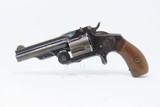 SCARCE Blued SMITH & WESSON “BABY RUSSIAN” .38 S&W Revolver Antique Circa 1876 1st Model Single Action! - 2 of 18