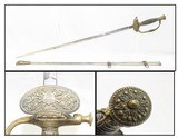 WHISTLE QUILLON, ETCHED Antique PETTIBONE BROTHERS Model 1860 OFFICER Sword Field & Staff Sword from Cincinnati, OHIO - 1 of 20