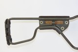 PARATROOPER National Ordnance M1 Carbine .30 Caliber Light Rifle 1960s C&RWith Side-Folding Wire Stock & Heat Shield - 17 of 21