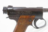 1943 WWII Trophy Imperial Japanese NAGOYA Type 14 NAMBU 8x22mm Pistol C&R
Pacific Theater AXIS Sidearm in Reed Basket Case! - 21 of 22