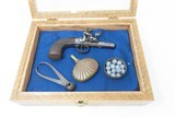 CLASSY 1700s FRENCH Antique .50 Caliber FLINTLOCK Pistol ACCESSORIZED CaseEngraved Breech Loading Pistol with CHECKERED STOCK - 3 of 19