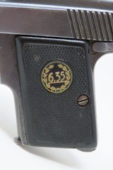 Rare MENZ “LILIPUT” Model 1925 Model 1 Pistol .25 ACP 6.35mm C&R WERWOLF Like Those Issued to German WERWOLF Resistance! - 4 of 16