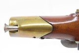 BRACE of NAPOLEONIC French Model AN IX Flintlock GENDARMERIE Pistols Antique MAUBEUGE ARSENAL Napoleonic Wars GENDARMERIE Pistol - 11 of 25