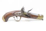 BRACE of NAPOLEONIC French Model AN IX Flintlock GENDARMERIE Pistols Antique MAUBEUGE ARSENAL Napoleonic Wars GENDARMERIE Pistol - 21 of 25