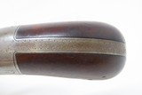 ANTIQUE Allen & Thurber WORCHESTER PERIOD Bar Hammer PEPPERBOX Revolver ENGRAVED First American Double Action Revolving Pistol - 8 of 17