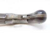 ANTIQUE Allen & Thurber WORCHESTER PERIOD Bar Hammer PEPPERBOX Revolver ENGRAVED First American Double Action Revolving Pistol - 5 of 17