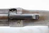 ANTIQUE Allen & Thurber WORCHESTER PERIOD Bar Hammer PEPPERBOX Revolver ENGRAVED First American Double Action Revolving Pistol - 9 of 17
