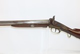 JACKSONVILLE, ILLINOIS “R J RUNKEL” PERCUSSION SxS Shotgun by JOHN COLCHERMid-to-Late 19th Century Belgian Fowler! - 4 of 21