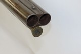 JACKSONVILLE, ILLINOIS “R J RUNKEL” PERCUSSION SxS Shotgun by JOHN COLCHERMid-to-Late 19th Century Belgian Fowler! - 21 of 21