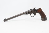 c1913 British WEBLEY & SCOTT Single Shot .22 LR Long Rifle TARGET Pistol C&R W&S LTD .22 Pistol “MADE IN ENGLAND” - 2 of 21