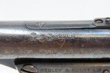 c1913 British WEBLEY & SCOTT Single Shot .22 LR Long Rifle TARGET Pistol C&R W&S LTD .22 Pistol “MADE IN ENGLAND” - 9 of 21