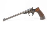 c1913 British WEBLEY & SCOTT Single Shot .22 LR Long Rifle TARGET Pistol C&R W&S LTD .22 Pistol “MADE IN ENGLAND” - 4 of 21