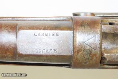 RARE #1 WESTLEY RICHARDS Deeley & Edge 1881 MILITARY Carbine WHITWORTH .450 .450 1 1/2 Case Single Shot Falling Block Cavalry Carbine! - Image 22 of 22