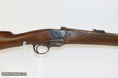 RARE #1 WESTLEY RICHARDS Deeley & Edge 1881 MILITARY Carbine WHITWORTH .450 .450 1 1/2 Case Single Shot Falling Block Cavalry Carbine! - Image 7 of 22