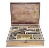 FALSE BOOK-Cased Antique HENRY DERINGER of PHILADELPHIA .41 Caliber PistolExquisite Disguised Fitted Case with Accouterments! - 5 of 24