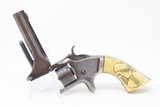 Carved IVORY Presentation INSCRIBED Antique CIVIL WAR S&W No. 1 22 REVOLVER 1860s Beautiful Cased Custom Smith & Wesson! - 16 of 20