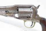 CASED Antique REMINGTON “Improved” NEW MODEL .38 Rimfire NAVY Revolver Fantastic, Early Single Action Cowboy Revolver! - 8 of 22