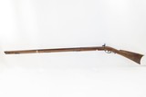 Antique MID-19th CENTURY Full-Stock .54 Cal. Percussion American LONG RIFLE Kentucky Style HUNTING/HOMESTEAD Long Rifle! - 13 of 18