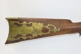 Antique MID-19th CENTURY Full-Stock .54 Cal. Percussion American LONG RIFLE Kentucky Style HUNTING/HOMESTEAD Long Rifle! - 3 of 18