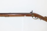 Antique MID-19th CENTURY Full-Stock .54 Cal. Percussion American LONG RIFLE Kentucky Style HUNTING/HOMESTEAD Long Rifle! - 15 of 18