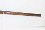 Antique MID-19th CENTURY Full-Stock .54 Cal. Percussion American LONG RIFLE Kentucky Style HUNTING/HOMESTEAD Long Rifle! - 6 of 18