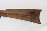 Antique MID-19th CENTURY Full-Stock .54 Cal. Percussion American LONG RIFLE Kentucky Style HUNTING/HOMESTEAD Long Rifle! - 14 of 18