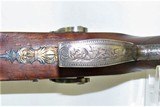 London HALLMARKED, Engraved SILVER 16 Gauge Double Gun by ALEXANDER WILSONWith FAMILY HERALDRY Engraved on the Thumb Plate! - 11 of 25