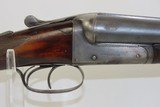 ENGRAVED JJ Langley Antique SxS Hammerless Shotgun English Double Barrel Fowling Gun - 18 of 23
