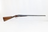 ENGRAVED JJ Langley Antique SxS Hammerless Shotgun English Double Barrel Fowling Gun - 16 of 23
