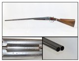 ENGRAVED JJ Langley Antique SxS Hammerless Shotgun English Double Barrel Fowling Gun - 1 of 23