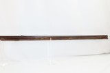 S. ELLIOTT Antique FLINTLOCK American Full Stock .48 Caliber LONG RIFLE
NEW ENGLAND Rifle with Large Brass Patch Box - 4 of 20