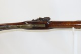 S. ELLIOTT Antique FLINTLOCK American Full Stock .48 Caliber LONG RIFLE
NEW ENGLAND Rifle with Large Brass Patch Box - 7 of 20