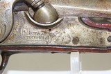 STOCKHOLM SWEDEN Antique Metzger Marked PERCUSSION SINGLE BARREL Hammer Shotgun1740s through 1840s Chain of Ownership! - 6 of 20